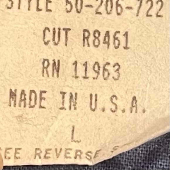 ROPER Blue and Green Shell and Leaf Pattern Button Up Long Sleeve Shirt - Picture 7 of 9